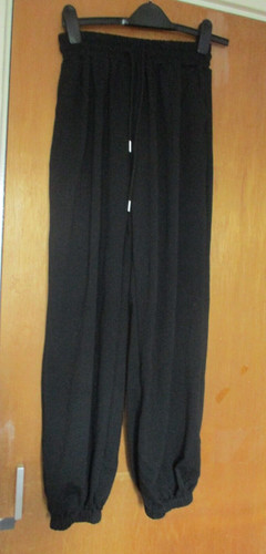 Black tracksuit bottoms size - black,