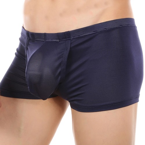 Men mesh underwear - mesh, boxer