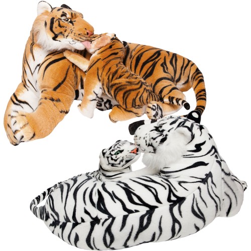 Brubaker white brown - white, plush