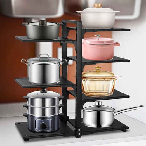 Adjustable pan organiser - adjustable, pot