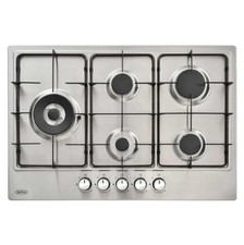 BELLING 75CM 5 BURNER GAS HOB