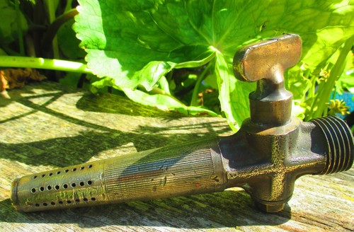 Antique tap barrel brass - barrel,