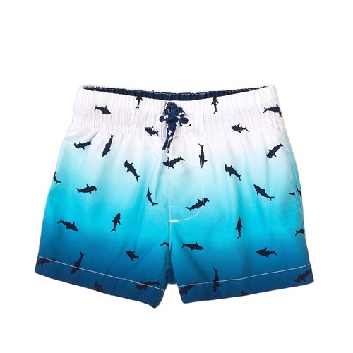 Boys swim shorts bottoms white - boys,