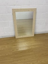Large Pine Affect Wall Mirror