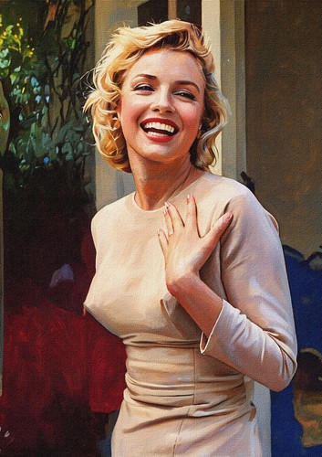 Marilyn monroe unique - monroe, oils