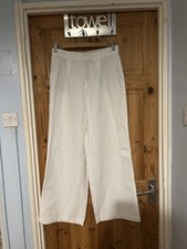 Women's ZARA White Viscose /