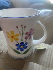 6 vintage woolbro Flower Mug
