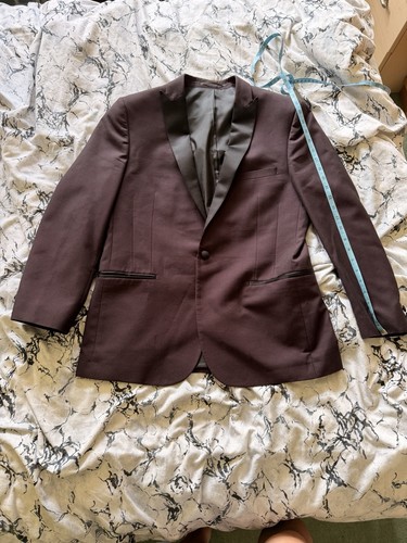 Mens moss boss burgundy tuxedo - mens,