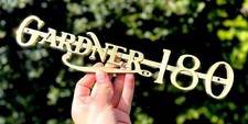 Gardner 180 Engine Badge Sign