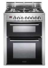 DeLonghi DDC 707-DF 70cm Twin Cavity Dual Fuel Cooker