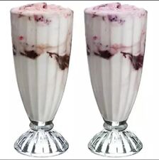 2 x Ice Cream Dessert Glasses