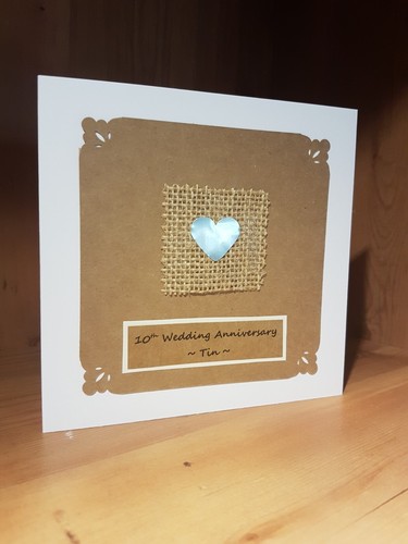Handmade 10th wedding - 10th,