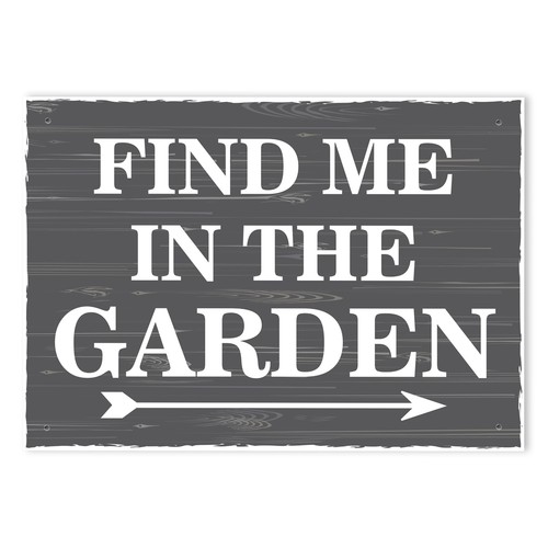 Garden signs and - plaques, find