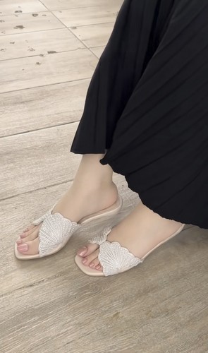 Zara beaded sandals - beaded, with
