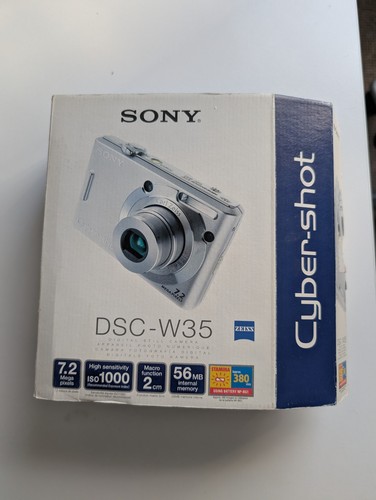 Sony cyber shot dsc - cyber-shot, 7.2mp