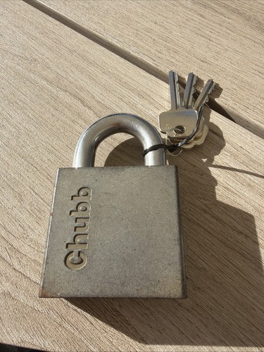 Chubb heavy duty padlock with - chubb,