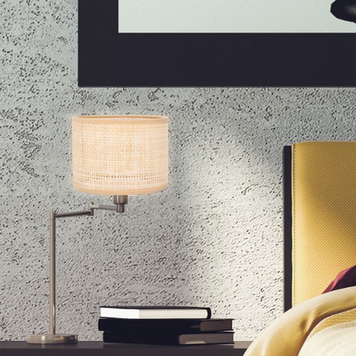 New rattan lamp shade - rattan,