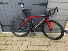 ?‍Black/Red Pinarello Gan S, Ultegra,  46,5cm Carbon with Carbon Prime 50mm rim