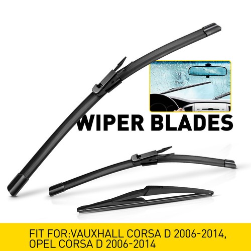 Front and rear wiper blade - and,