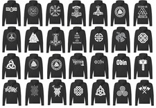 Viking Odin Valknut Thor Zip