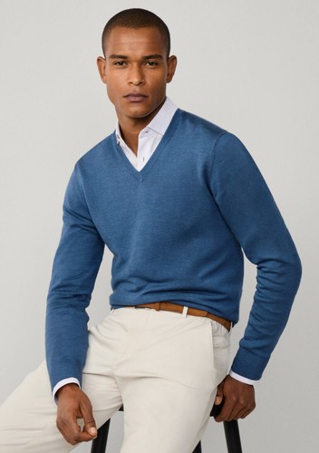 Hackett mens merino - merino, wool