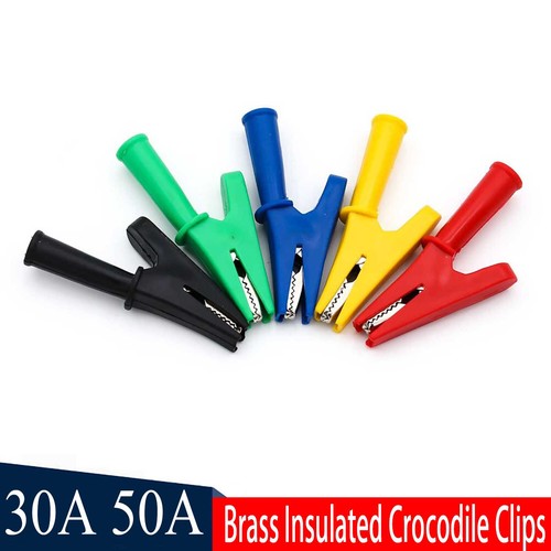 Insulated crocodile clips - crocodile,