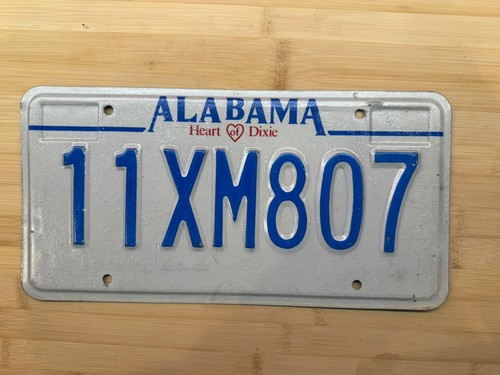 Vintage alabama number - alabama, plate