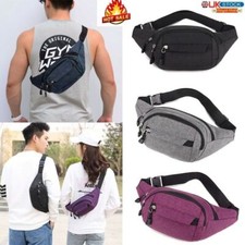 Waist Belt Waterproof Bum Bag Running Jogging Travel Pouch for Keys Mobile Money