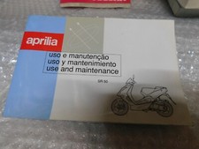 Aprilia SR50 scooter owner's handbook manual hand book SR 50