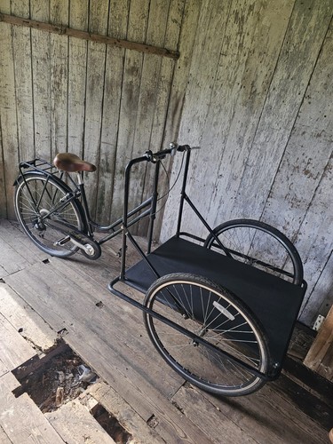Ice cream bicycle - bicycle, cart