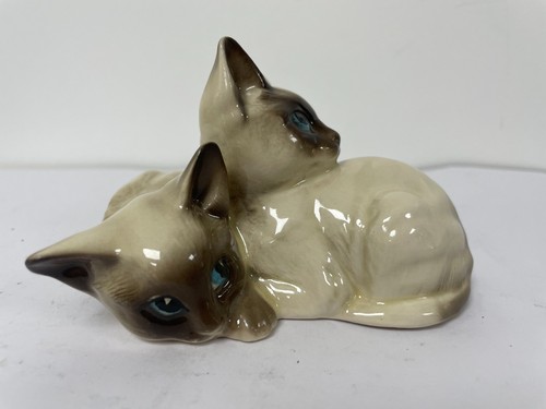 Royal doulton siamese cats - siamese,