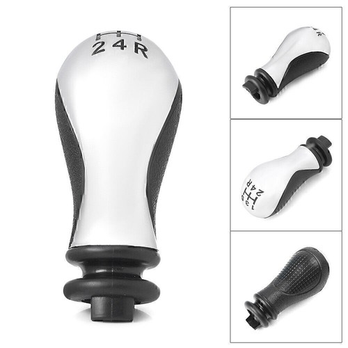 Silver gear shift knob - gear,