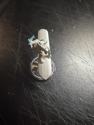 Silver surfer figurine - silver,