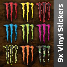 Monster Energy Stickers Large