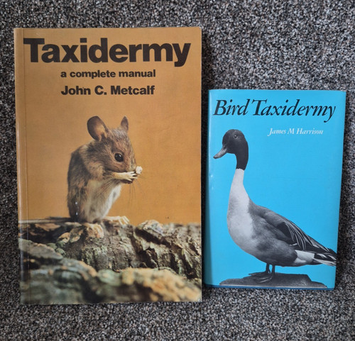 Taxidermy book lot - book, john