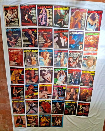 Kerrang magazine vintage - kerrang!,