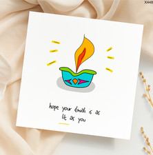 Personalised Diwali Cards