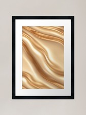 Bronze Wavy Metallic Texture