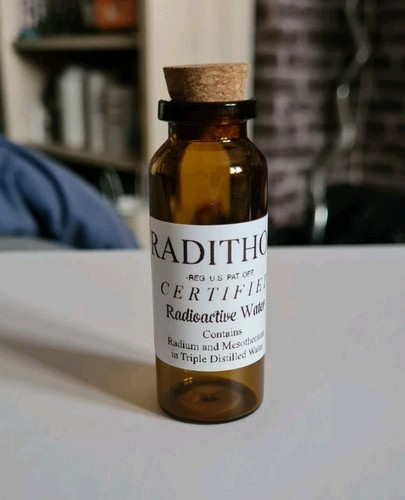 Radithor bottle - ☢️,
