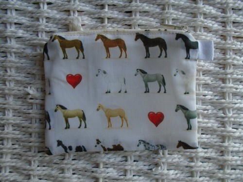 Pony purse coins - pony, card