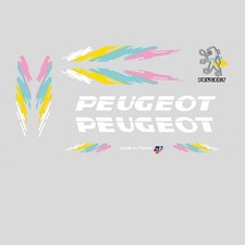 Peugeot bicycle frame stickers - peugeot,