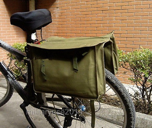 Vintage green canvas military - vintage,