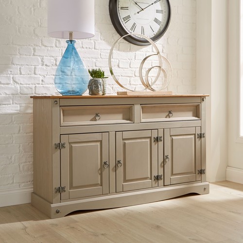 Grey corona pine dining room - corona,