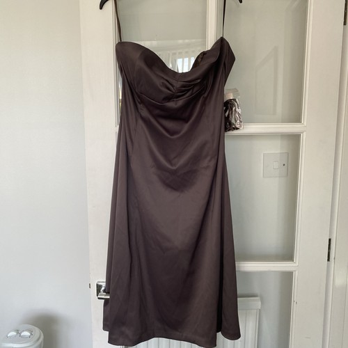 Amaranto brown satin look - amaranto,