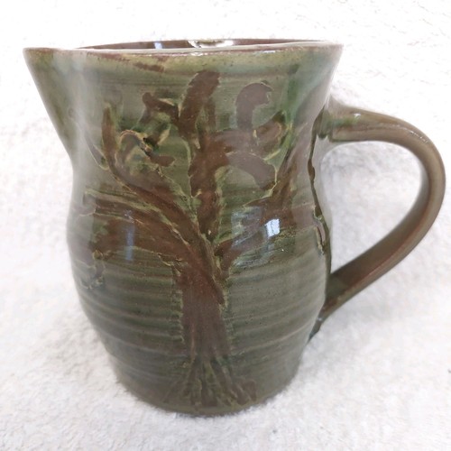 Handmade studio pottery - handmade, green