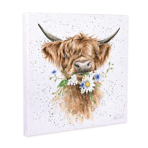Wrendale daisy cow canvas - wrendale, 'daisy