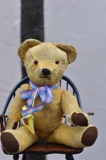 Vintage 1940s Chad Valley English Mohair Teddy Bear 40cm
