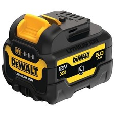 DeWalt 12V XR 5.0Ah Oil Resistant Li-Ion Battery LED Fuel Gauge Durable Housing