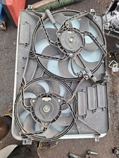 LANDROVER FREELANDER 2 2.2 TD4 2007-2010 TWIN RADIATOR COOLING FAN 6G918C607 BD