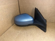 FORD MONDEO MK 4 2010  O/S DRIVERS SIDE FRONT ELECTRIC WING MIRROR BLUE 3 8